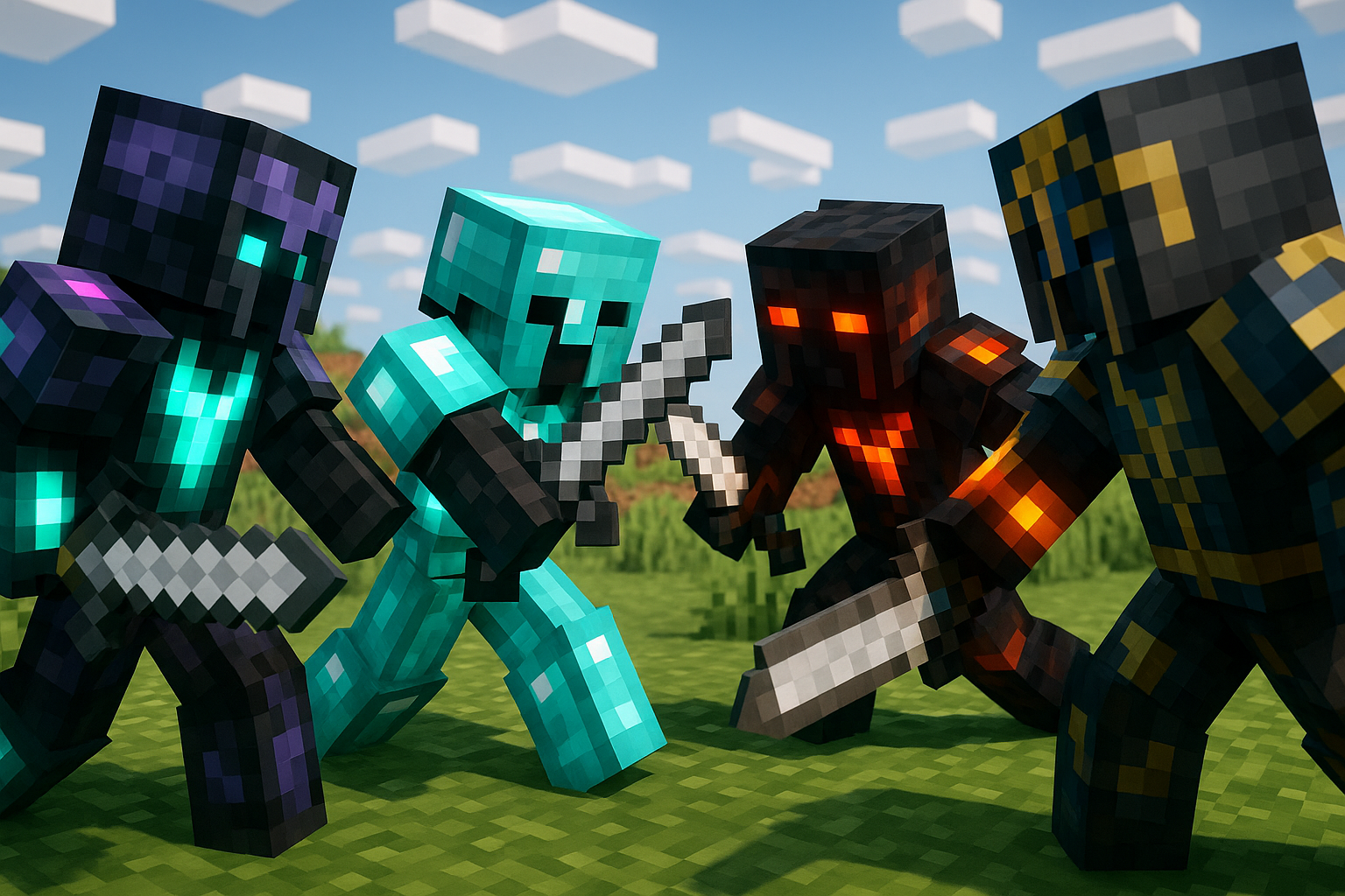 🔥 PvP Skins for Minecraft: Battle-Ready Styles for Every Warrior!